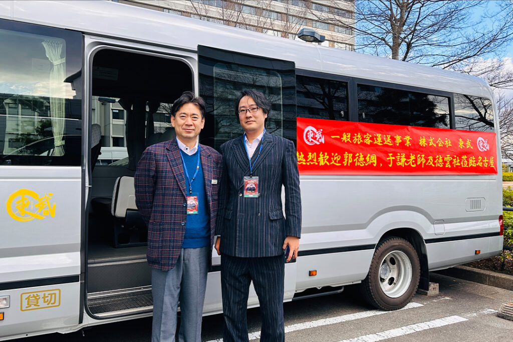 3-1-1024x683 為中國知名演藝團體「德雲社」名古屋公演提供接送服務